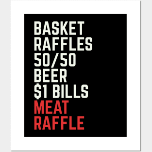 Meat Raffle Buffalo Meat Raffles WNY Minnesota Posters and Art